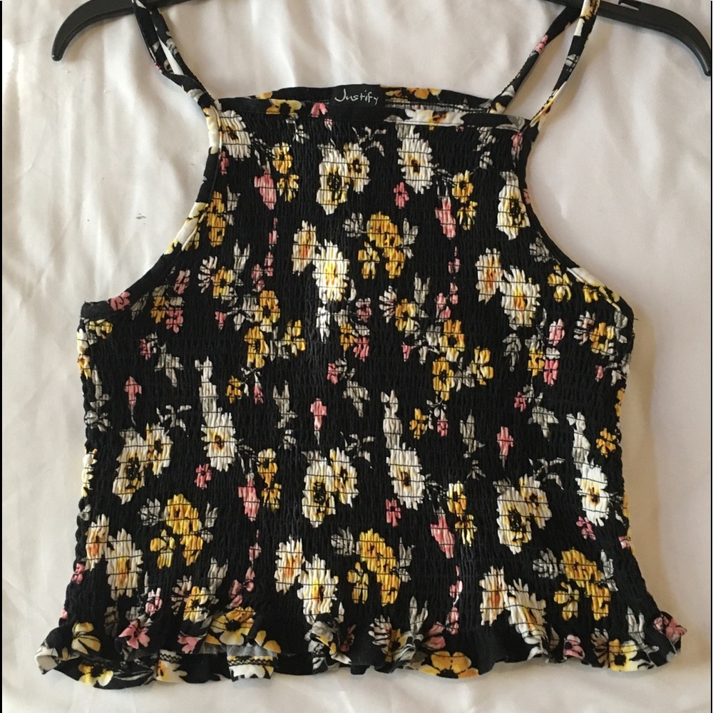 Floral Crop Top